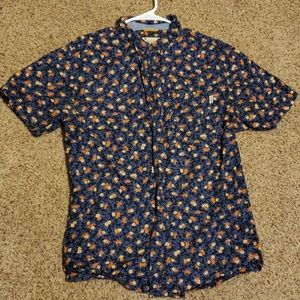 Dravus floral buttondown